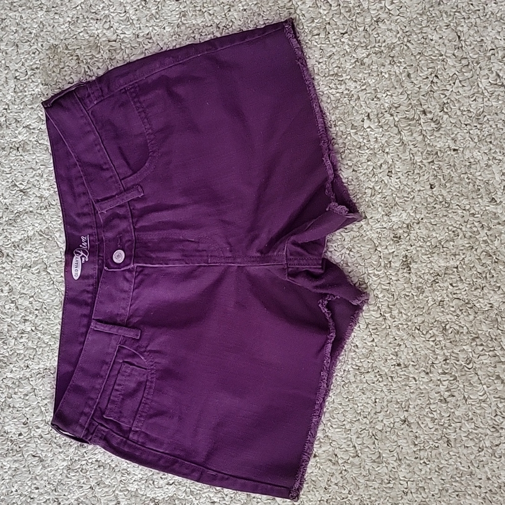 Old Navy - The Diva - Colored Jean Short - plum